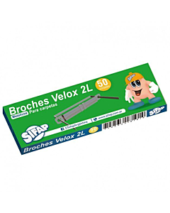 Broches Veloz Sifap 2L 20 Cm. x 50 Un.