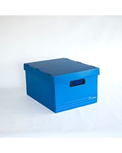 Caja Plana 804 45,5 x 35,5 x 25,5 Cm. Azul