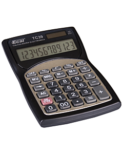 Calculadora Ecal TC39 12 Digitos