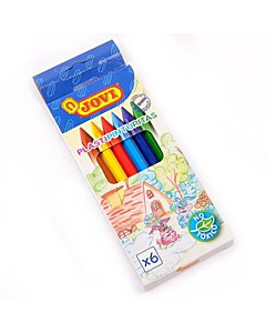 Crayones Jovi Plasticos x 6 Un.