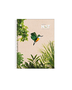 Cuaderno Ledesma Nat A4 Cuadriculado x 70 Hs.