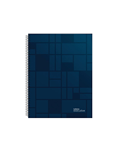 Cuaderno Executive A4 Cuadriculado Tapa Dura Azul x 84 Hs.