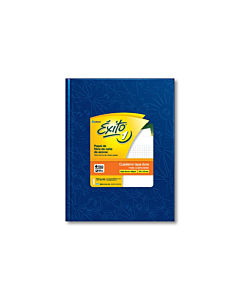 Cuaderno Exito E1 N°3 Cuadriculado Azul Araña x 100 Hs.