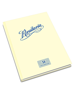 Cuaderno Rivadavia N°3 Cuadriculado Sin Forrar x 50 Hs.