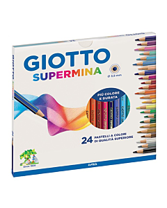 Lapices Giotto Supermina x 24 Un.