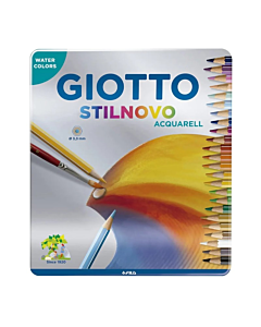 Lapices Giotto Stilnovo Acuarelable x 24 Un. Lata