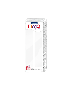 Masa Fimo Soft Blanco x 350 Gr.