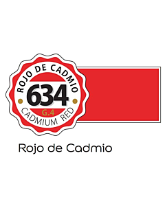 Oleo Alba (634) G.4 Rojo de Cadmio x 60 Ml.