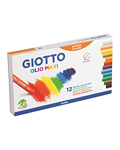 Pasteles Giotto Olio Pasteles x 12 Un.