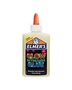 Pegamento Elmers Glow in the Dark Natural Glitter x 147 Ml.