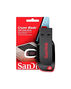 Pendrive Sandisk Cruzer Blade 32 GB 2.0 Negro
