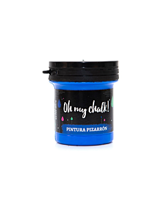 Pintura para Pizarron Oh My Chalk! French Blue x 110 Ml.