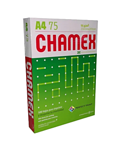 Resma Chamex A4 75 Gr. x 500 Hs.