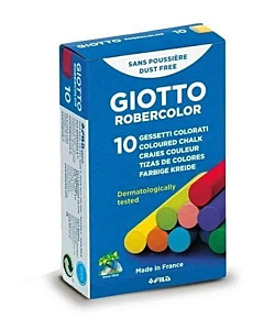 Tizas Giotto Robercolor Surtidas x 10 Un.
